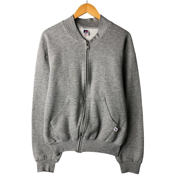 古着 90年代 ラッセル Russell ATHLETIC フルジップスウェットシャツ トレーナー ...