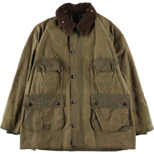 古着 80~90年代 バブアー Barbour BEDALE ビデイル 旧3ワラント ワックスコット...