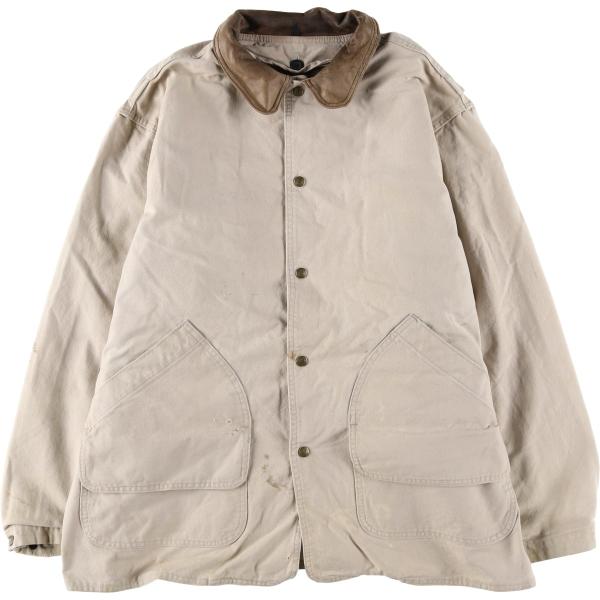 古着 ウールリッチ WOOLRICH 中綿入り ダック ハンティングジャケット USA製 メンズXL...