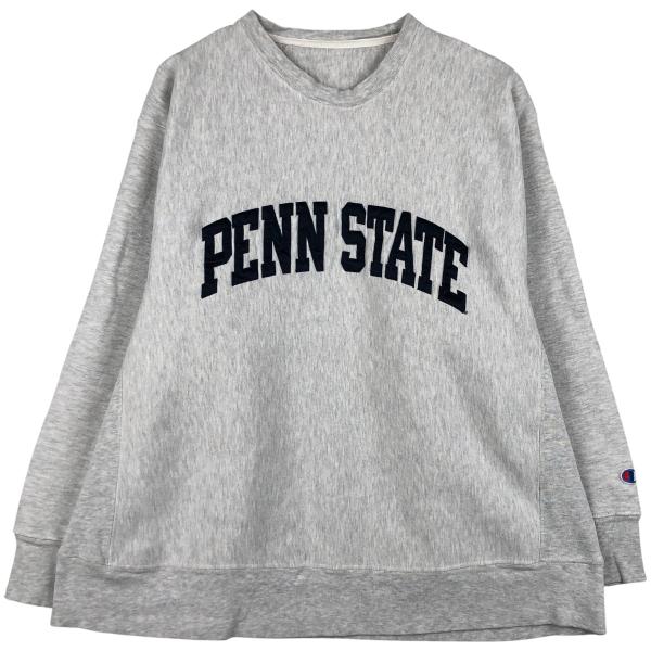 古着 チャンピオン リバースウィーブ PENN STATE ペンシルベニア州立大学 カレッジスウェッ...