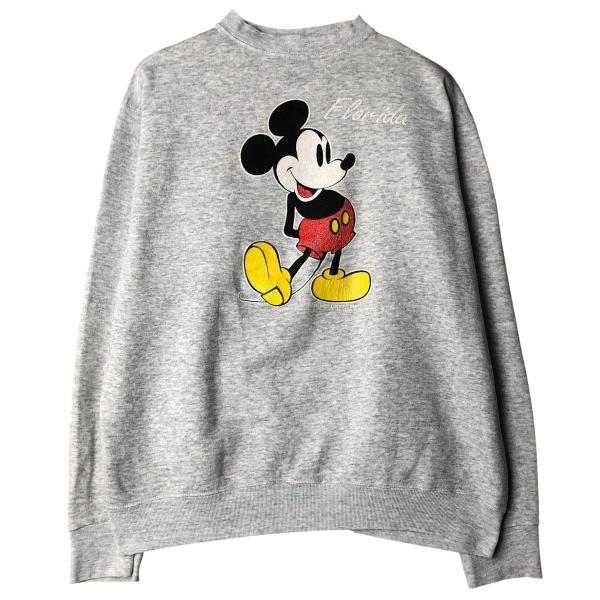 古着 80年代 タルテックス ミッキーマウス キャラクタースウェットシャツ トレーナー USA製 メ...
