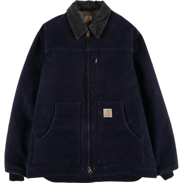 古着 カーハート Carhartt 中綿入り ダックワークジャケット メンズL相当 /eaa6079...