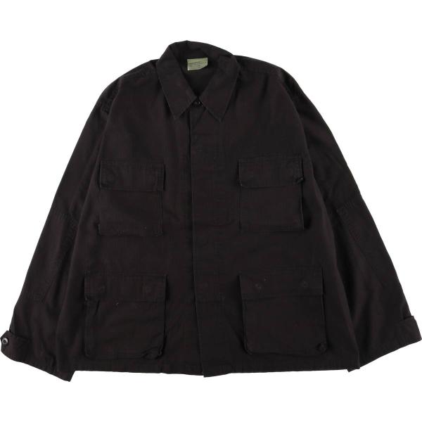 古着 民間品 リップストップ B.D.U ミリタリージャケット メンズL相当 /eaa610270