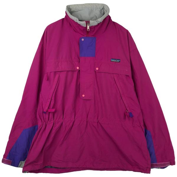 古着 80~90年代 パタゴニア ハーフジップ プルオーバー マウンテンジャケット シェルジャケット...