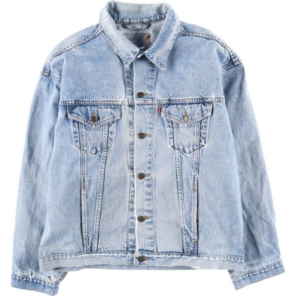 古着 80年代 リーバイス Levi's 70511-0289 オレンジタブ デニムジャケット Gジ...
