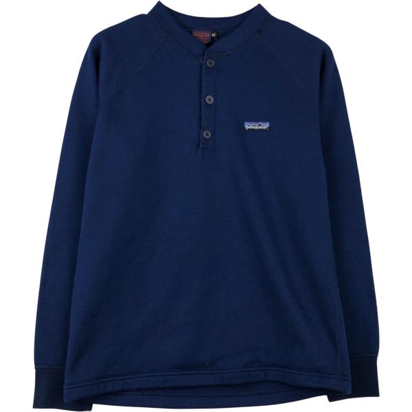 古着 80~90年代 パタゴニア CAPILENE キャプリーン ヘンリーネック フリースプルオーバ...