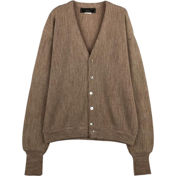 古着 70~80年代 ヴァンヒューゼン Van Heusen アクリルニットカーディガン USA製 ...
