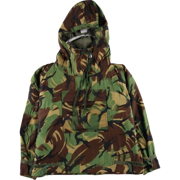 古着 80年代 イギリス軍 迷彩柄 DPMカモ ミリタリー スモックパーカー アノラックパーカー M...