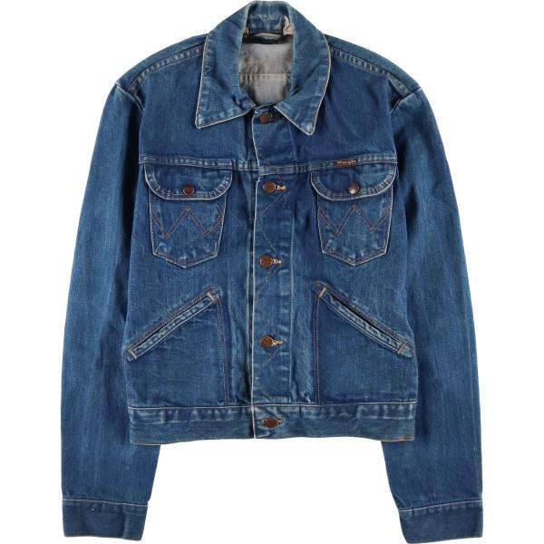 古着 80年代 ラングラー Wrangler デニムジャケット Gジャン メンズS相当 ヴィンテージ...