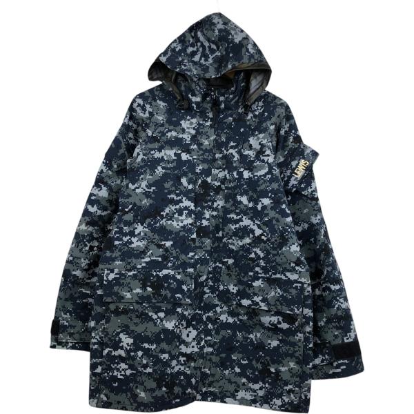 古着 PARKA WORKING US NAVY 迷彩柄 NWU デジタルカモ ミリタリー ゴアテッ...