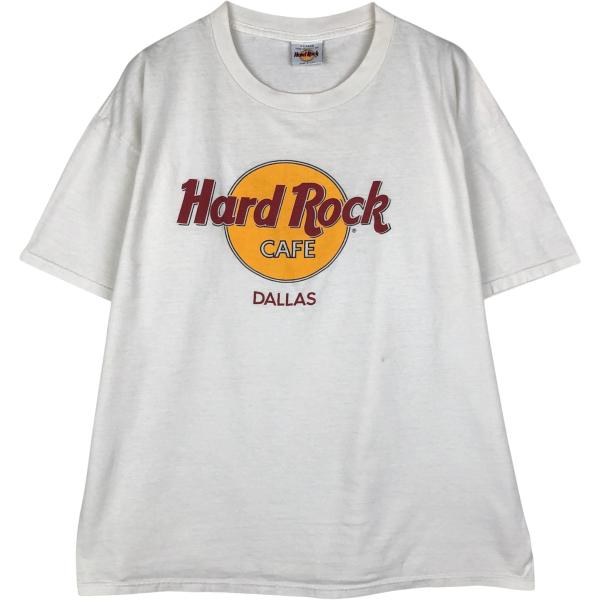 古着 HARD ROCK CAFE ハードロックカフェ アドバタイジングTシャツ USA製 メンズX...