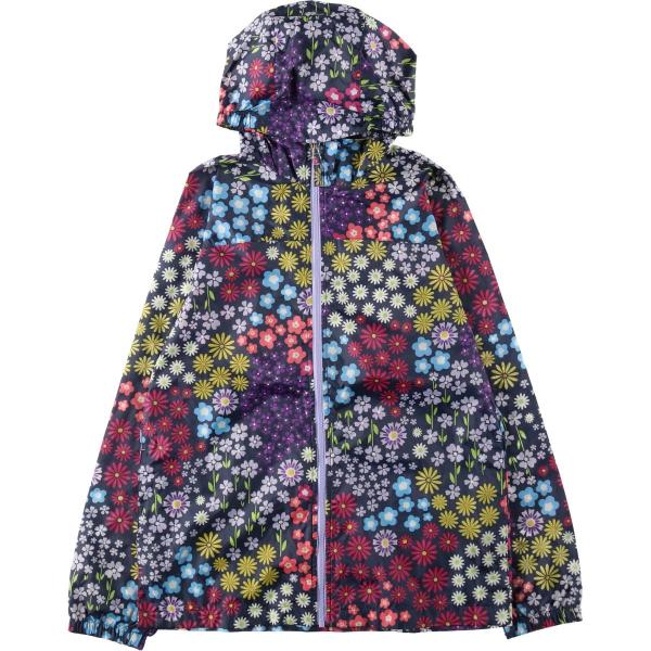 古着 ランズエンド LANDS' END 総柄 花柄 ナイロンパーカー レディースXL相当 /eaa...
