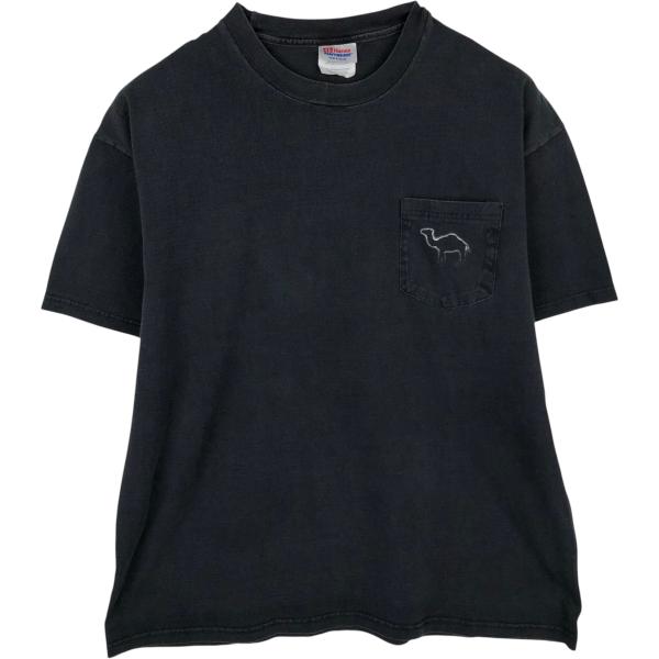 古着 00年代 ヘインズ Hanes HEAVYWEIGHT 50/50 CAMEL キャメル アド...