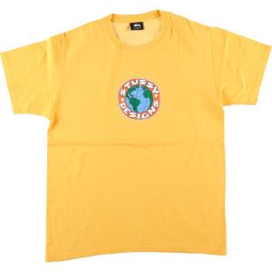 古着 ステューシー STUSSY サーフ スケートTシャツ メンズM相当 /eaa626100