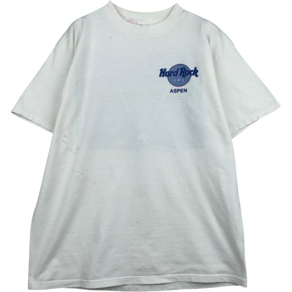 古着 HARD ROCK CAFE ハードロックカフェ アドバタイジングTシャツ USA製 メンズX...