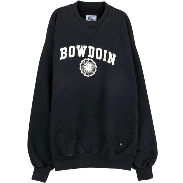 古着 90年代 ラッセル Russell PRO COTTON プリント カレッジスウェットシャツ ...