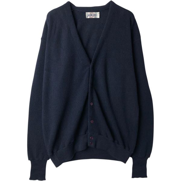 古着 80年代~ ジャンセン Jantzen ニットカーディガン USA製 メンズL相当 ヴィンテー...