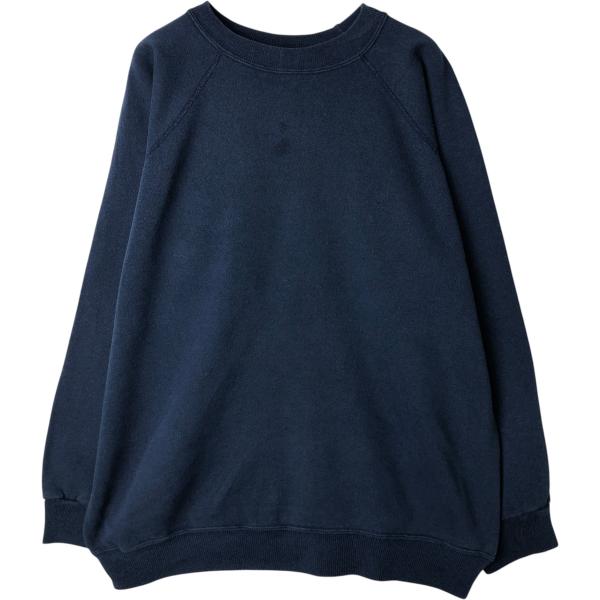 古着 80年代 ヘインズ Hanes ACTIVEWEAR 無地 ブランクスウェットシャツ トレーナ...