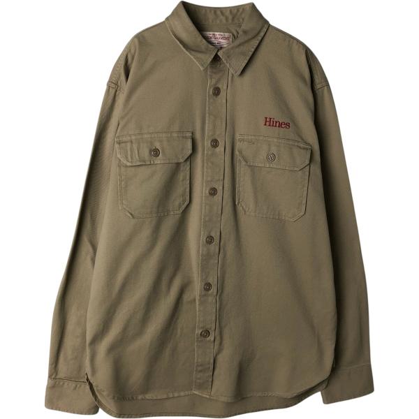 古着 フィルソン FILSON アドバタイジング 長袖 ワークシャツ メンズM相当 /eaa6287...