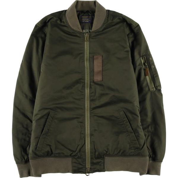 古着 アバクロンビーアンドフィッチ Abercrombie and Fitch MA-1タイプ 中綿...