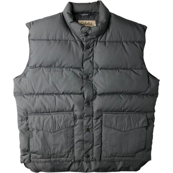古着 70~80年代 カベラス Cabelas 中綿入り グースダウンベスト メンズXL相当 ヴィン...