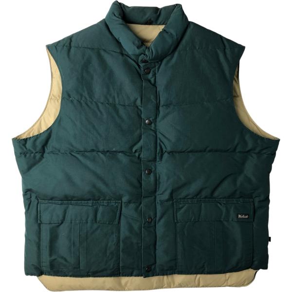 古着 90年代 ウールリッチ WOOLRICH 中綿入り ダウンベスト USA製 メンズXL相当 ヴ...