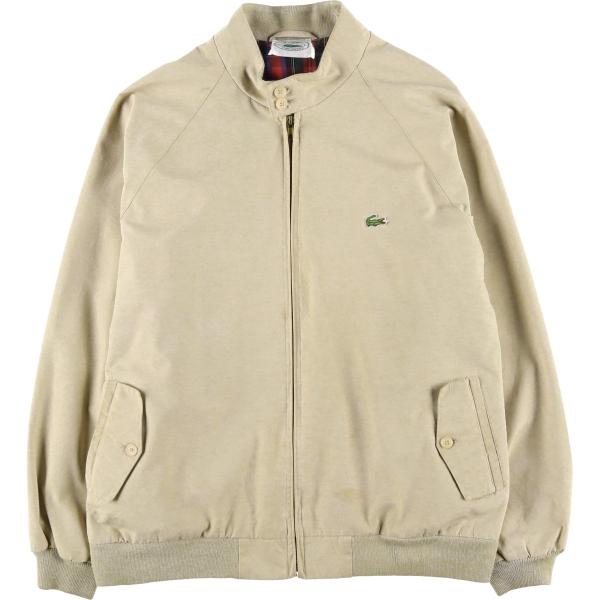 古着 80~90年代 ラコステ LACOSTE IZOD ハリントンジャケット スイングトップ メン...