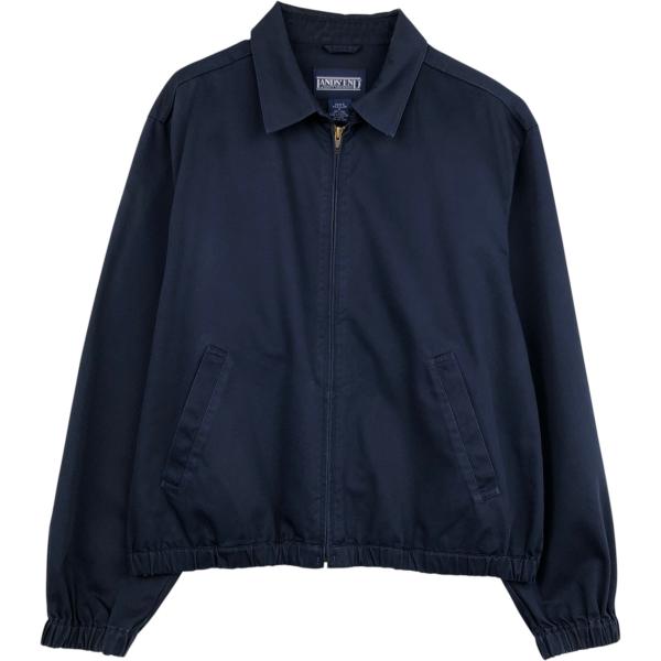 古着 80~90年代 ランズエンド LANDS'END スイングトップ スポーツジャケット メンズM...