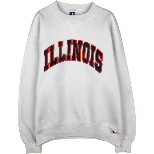 古着 80~90年代 ラッセル Russell カレッジスウェットシャツ トレーナー USA製 メン...