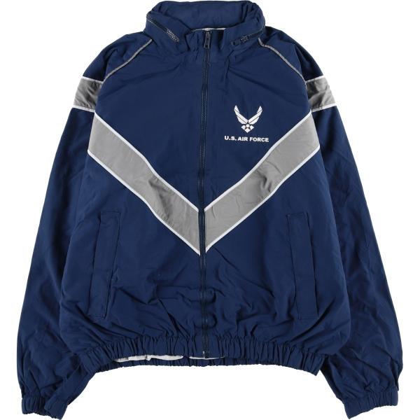古着 00年代 米軍実品 U.S.AIR FORCE SKILCRAFT PTU トレーニングジャケ...