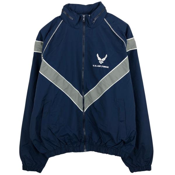 古着 00年代 米軍実品 U.S.AIR FORCE SKILCRAFT PTU トレーニングジャケ...