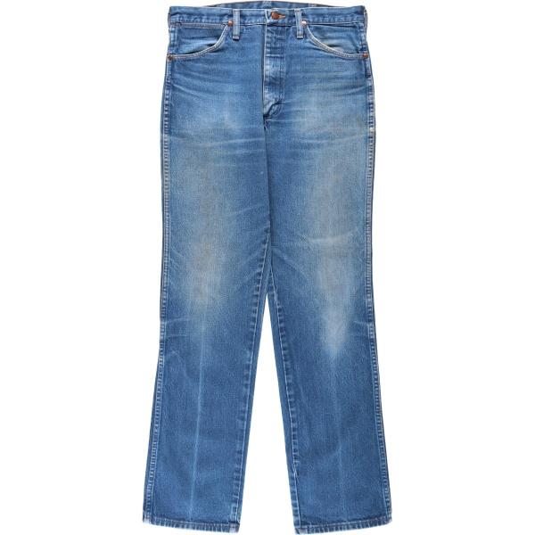 古着 80~90年代 ラングラー Wrangler ストレートデニムパンツ USA製 メンズw32相...