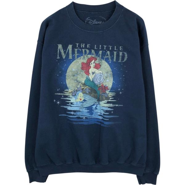 古着 ディズニー DISNEY  リトルマーメイド Ariel アリエル キャラクタースウェットシャ...