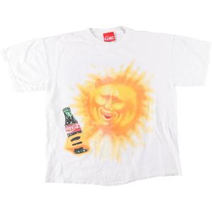 古着 90年代 TULTEX COCA-COLA コカコーラ アドバタイジングTシャツ メンズXL相当 ヴィンテージ /eaa641327
