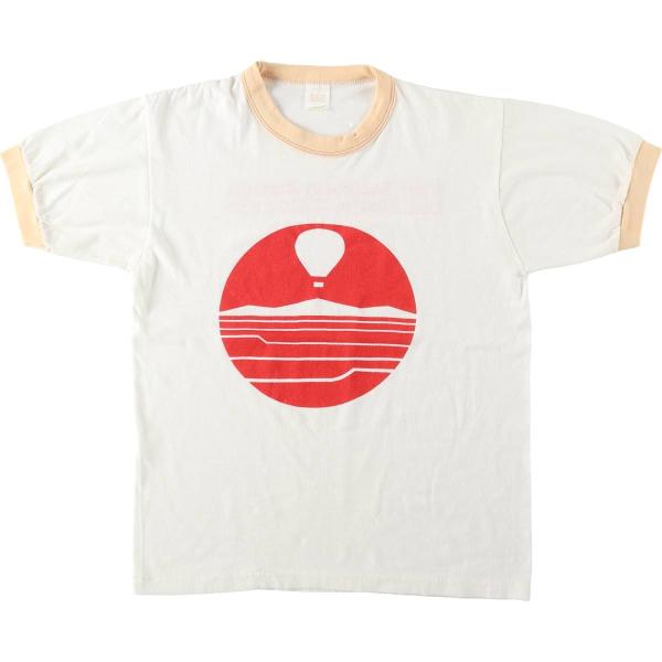 古着 SPRINGFOOT リンガーTシャツ USA製 メンズM相当 ヴィンテージ /eaa6419...