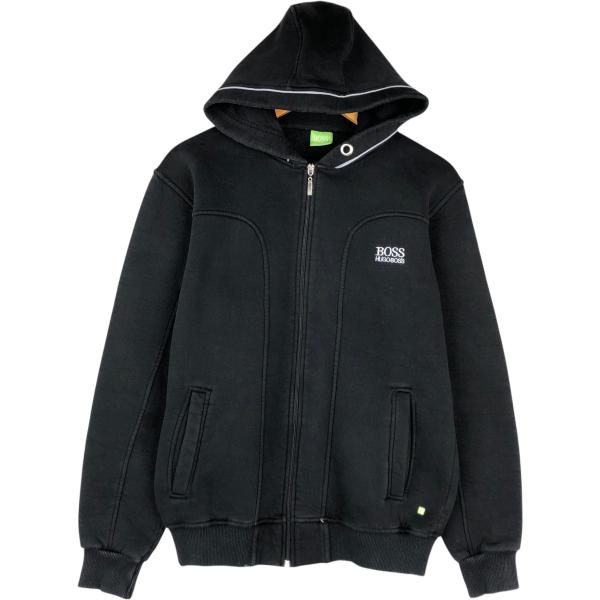 古着 ヒューゴボス HUGO BOSS スウェットフルジップパーカー メンズM相当 /eaa6432...