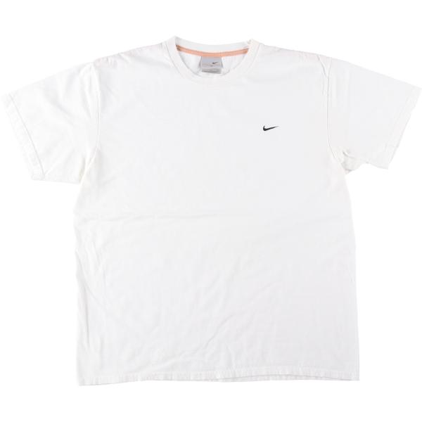 古着 00年代 ナイキ NIKE ワンポイントロゴTシャツ メンズXL相当 /eaa645046