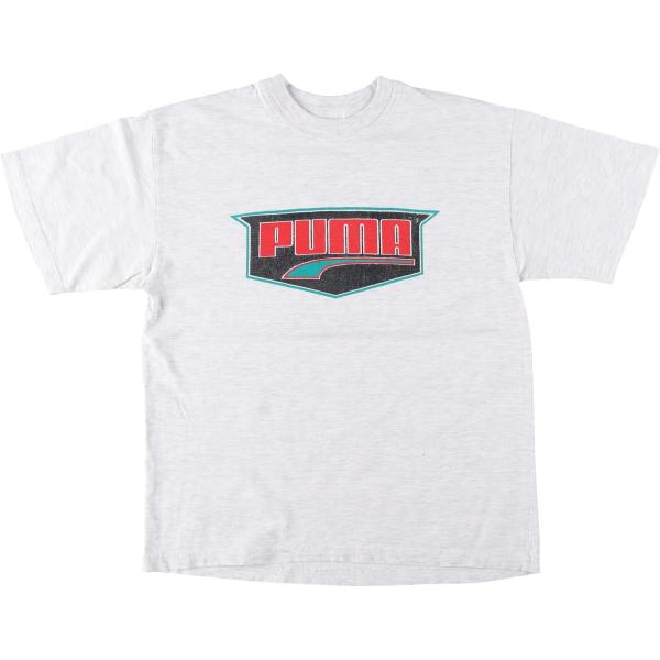 古着 プーマ PUMA ロゴプリントTシャツ メンズM相当 /eaa645047