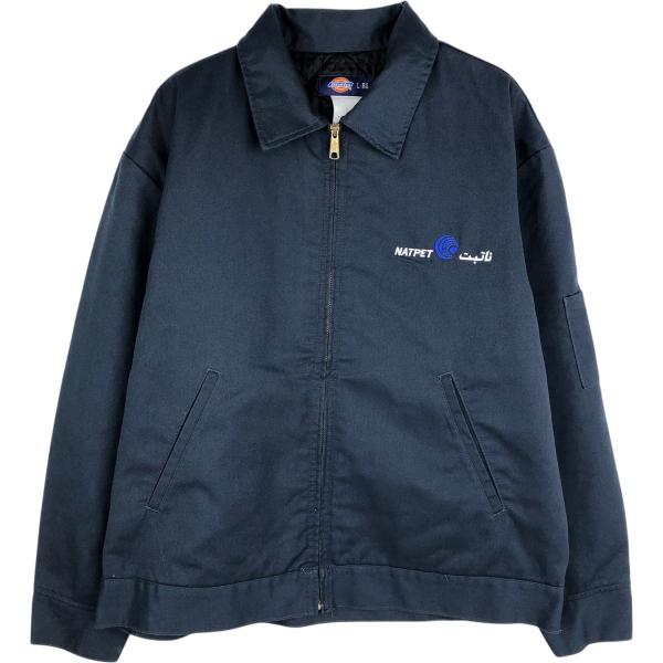 古着 ディッキーズ Dickies アイゼンハワージャケット 中綿入り ワークジャケット メンズL相...