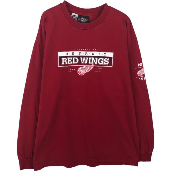 古着 OLD TOME SPORTS NHL  DETROIT RED WINGS デトロイトレッド...