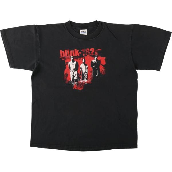 古着 アンビル Anvil BLINK-182 ブリンク182 バンドTシャツ バンT メンズM相当...