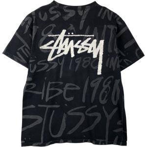 古着 ステューシー STUSSY 半袖 プリン...の詳細画像1