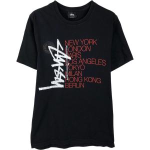 古着 ステューシー STUSSY サーフ スケートTシャツ メンズS相当 /eaa656596