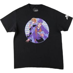 古着 JoJo's Bizarre Adventure ジョジョの奇妙な冒険 アニメ キャラクタープリントTシャツ メンズL相当 /eaa657807