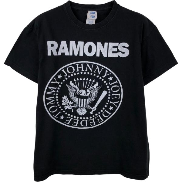 古着 JHK RAMONES ラモーンズ バンドTシャツ バンT メンズS相当 /eaa660395