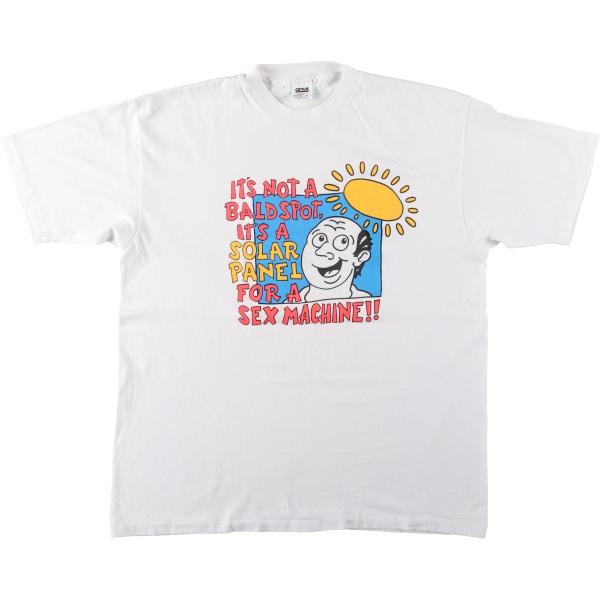 古着 90年代 アンビル Anvil プリントTシャツ USA製 メンズXL相当 ヴィンテージ アメ...