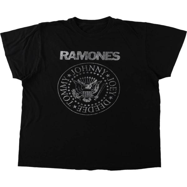 古着 RAMONES ラモーンズ バンドTシャツ バンT メンズXXL相当 /eaa662237