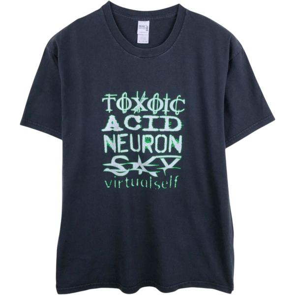 古着 ギルダン GILDAN TOXIC ACID NEURON バンドTシャツ バンT メンズXL...