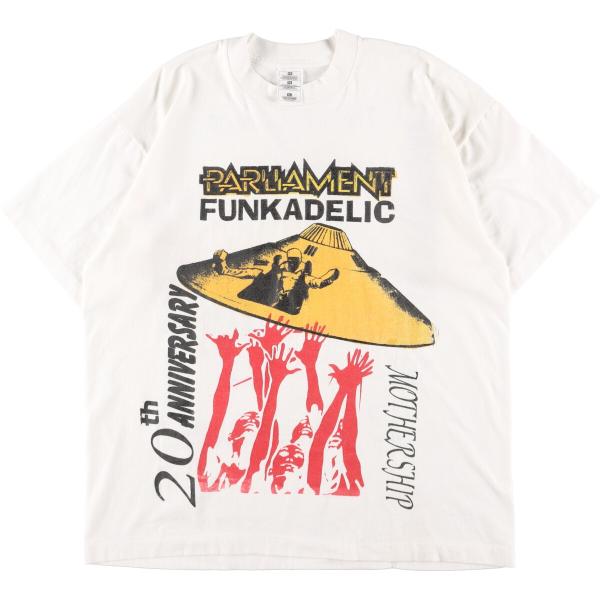 古着 80年代 PARLAMENT FUNKADELIC パーラメント ファンカデリック 両面プリン...