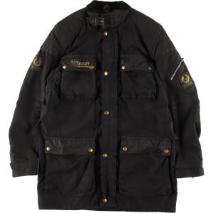 古着 60年代 ベルスタッフ Belstaff TOUR MASTER TROPHY ワックスコットン オイルドジャケット 英国製 メンズM ヴィンテージ /evb001299｜jamtrading1